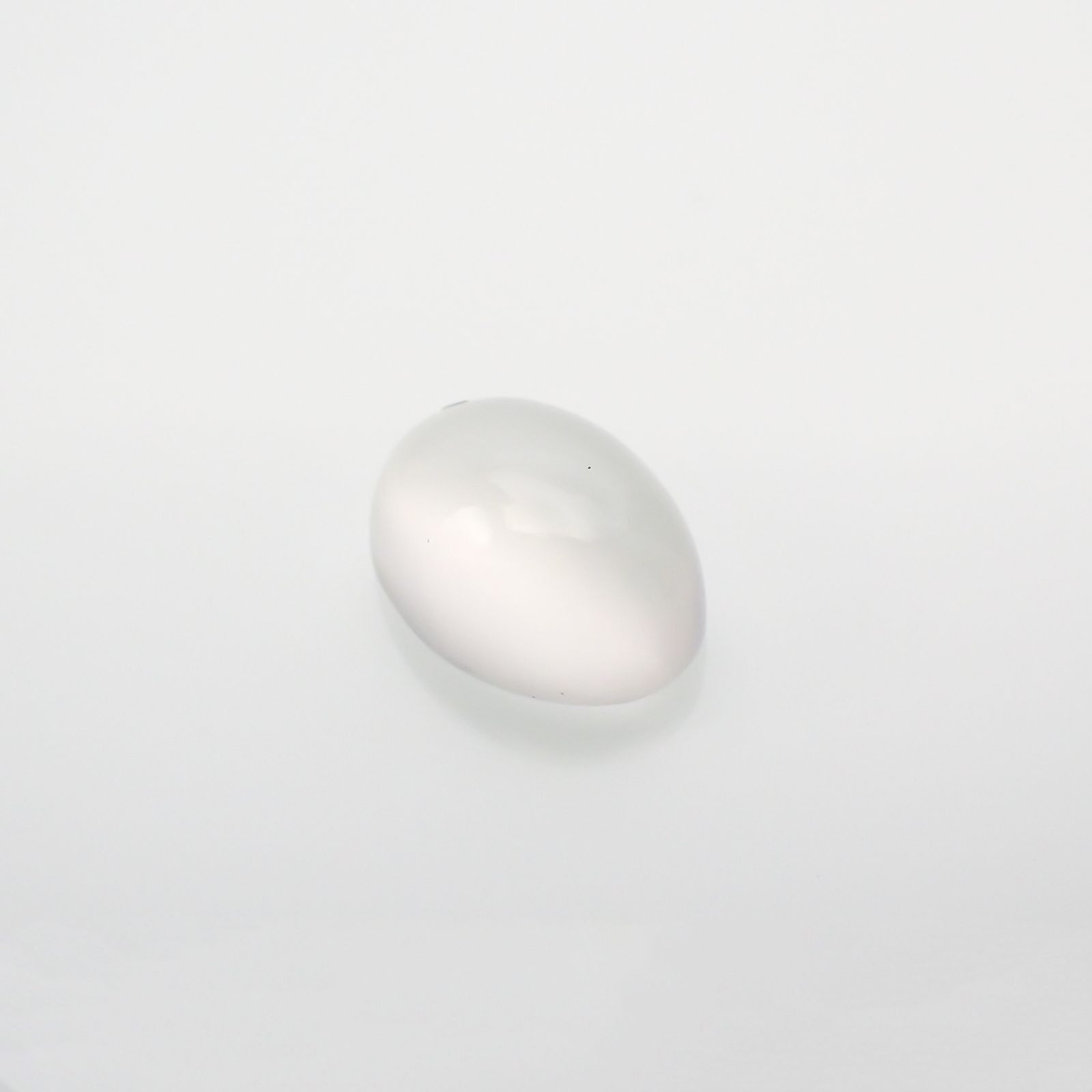 ムーンストーンキャッツアイ(宝石名ムーンストーン・キャッツアイ)インド産 識別済 1.38ct / 8x5.7mm前後 [260215793]