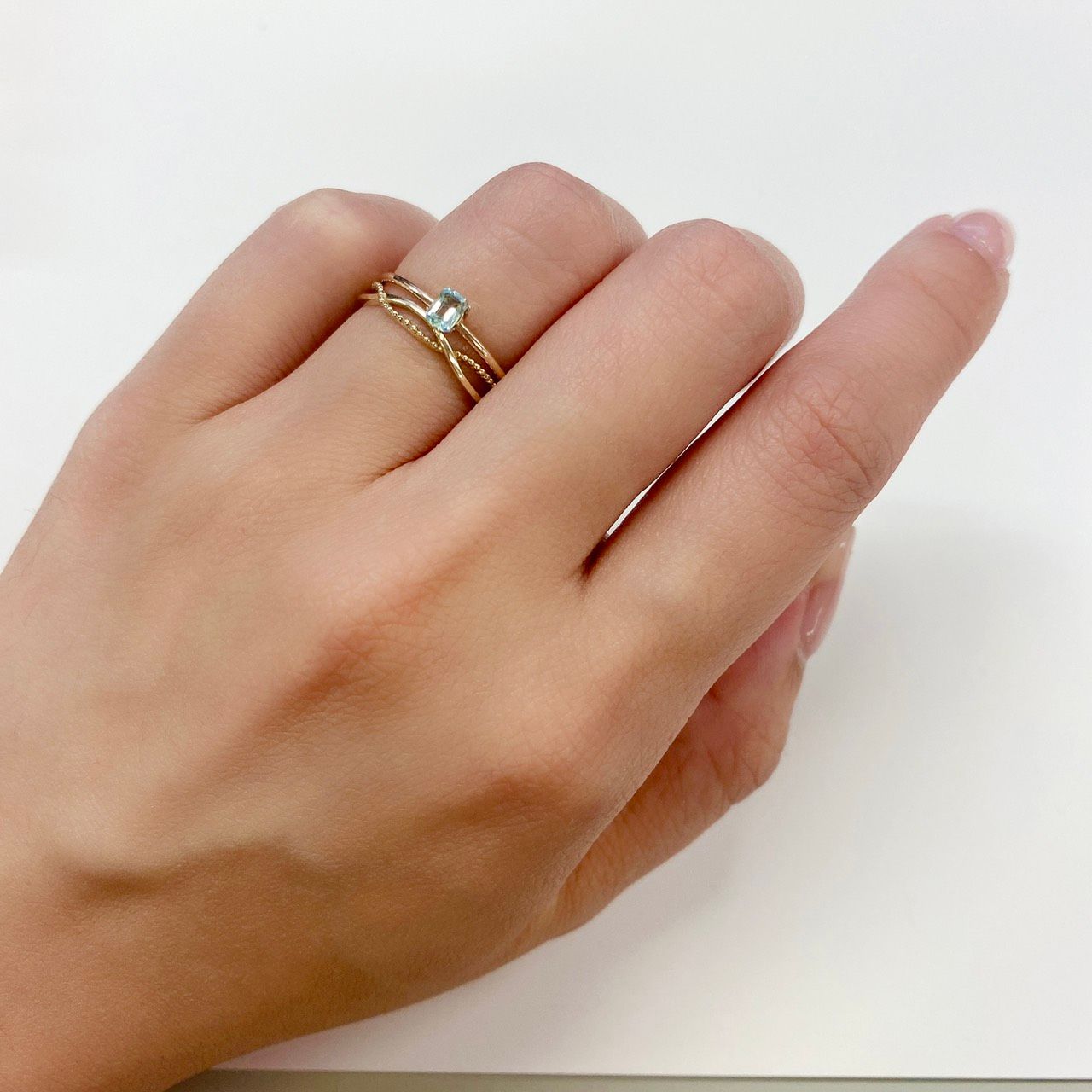 ミントベリル(グリーンベリル) ブラジル産 ルース 0.16ct[21069718]3.9×3mm前後