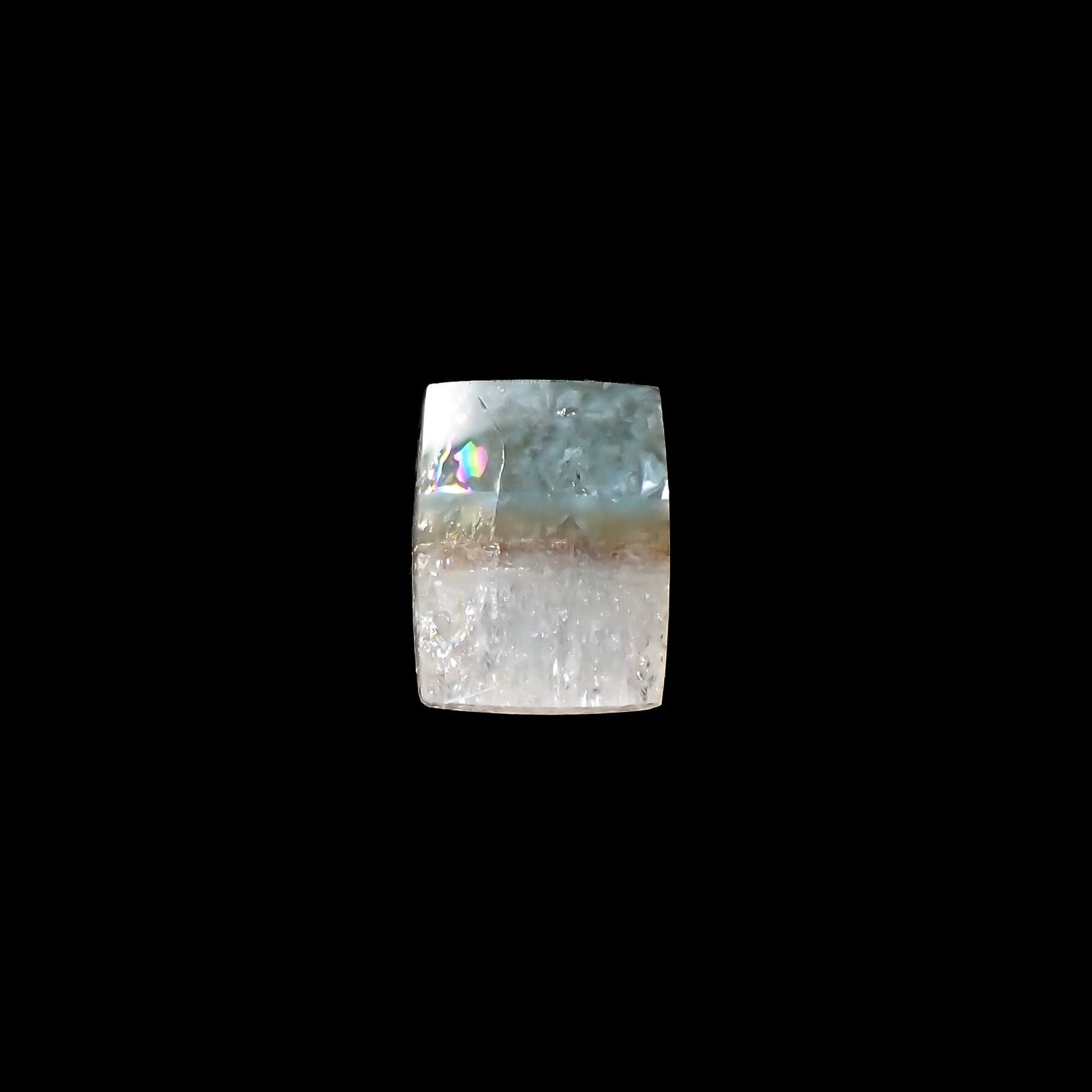 パライバクォーツ ブラジル産 3.11ct[240527410]10.2x7.8mm前後