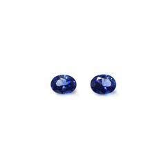 ◇ペアセット◇サファイア スリランカ/マダガスカル産 0.38ct(2pcs合計) [250830991]3.9x3.0-3.1mm前後