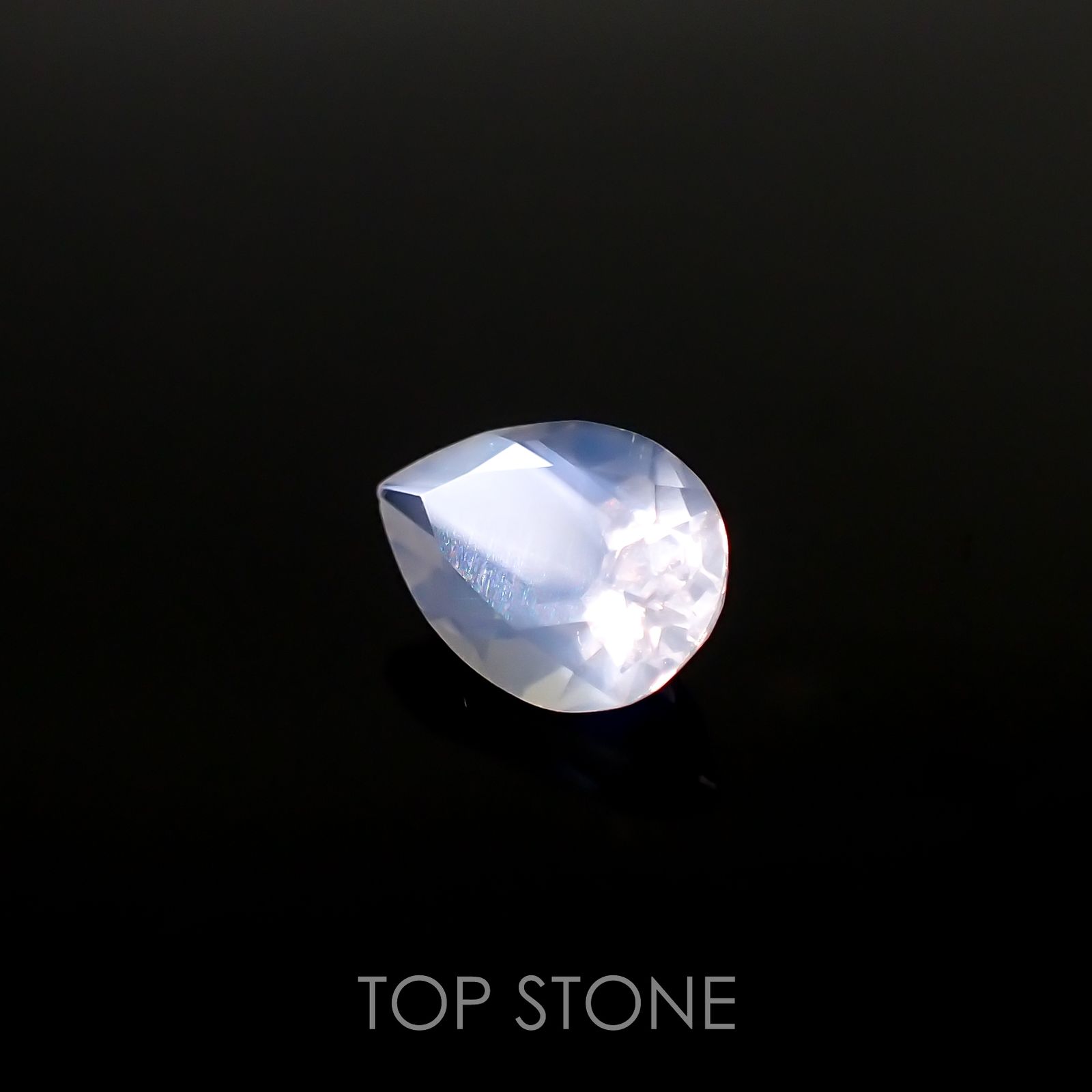 ムーンストーン(宝石名ムーンストーン)インド/スリランカ産 0.58ct 識別済[220515800]7x5mm前後