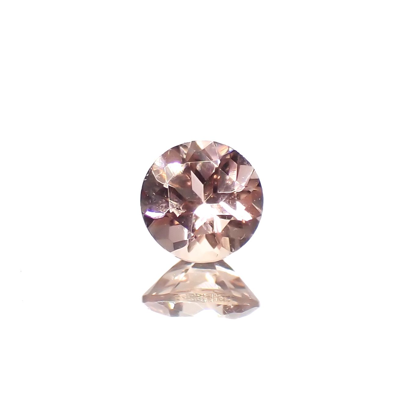インペリアルトパーズ ブラジル産 0.18ct[230923509]3.5x3.5mm前後
