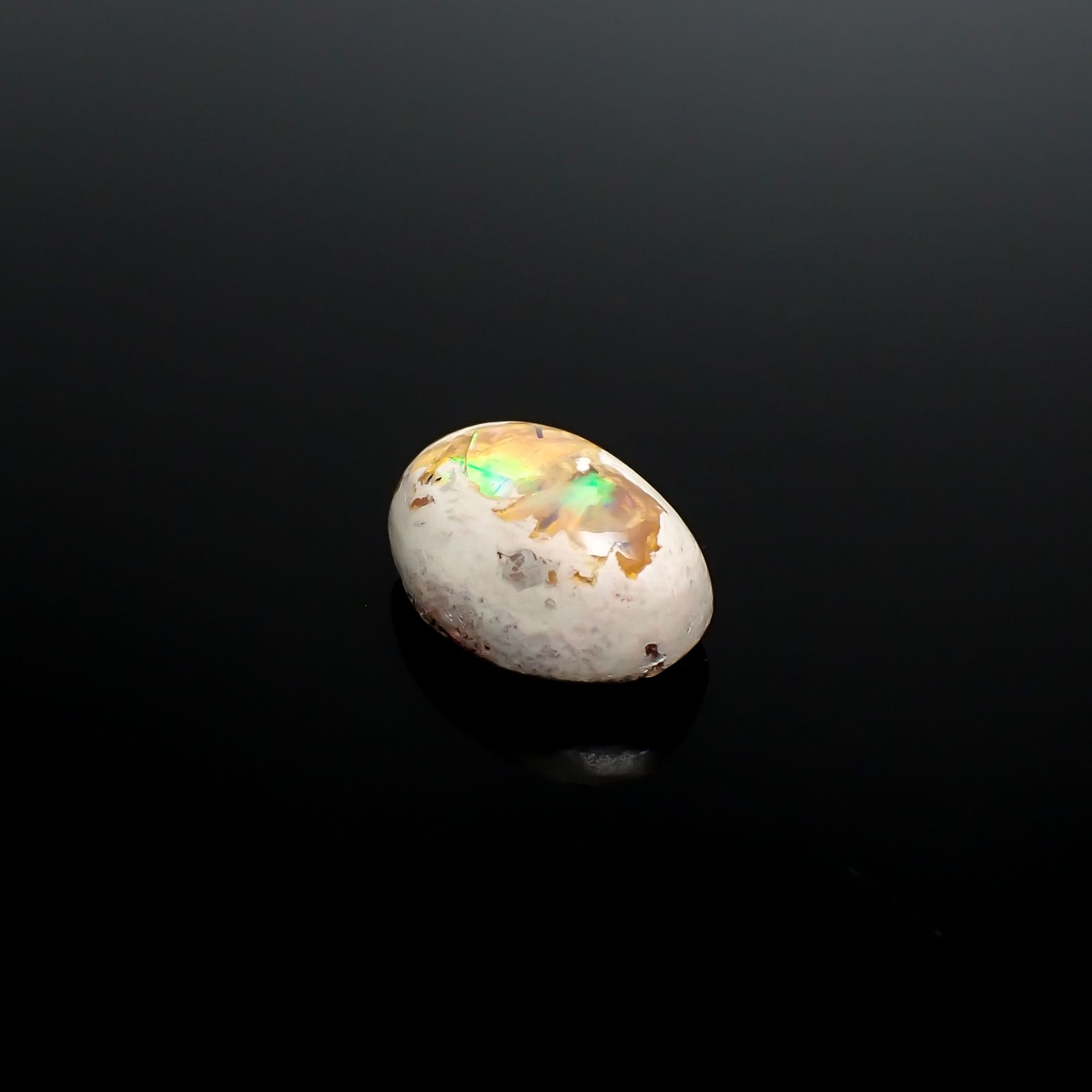 カンテラオパール メキシコ産 4.87ct[240125299]13.5x9.7mm前後