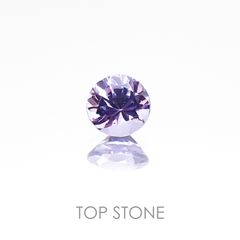 ラベンダースピネル スリランカ産 ルース 0.27ct[20106654]3.8×3.8mm前後