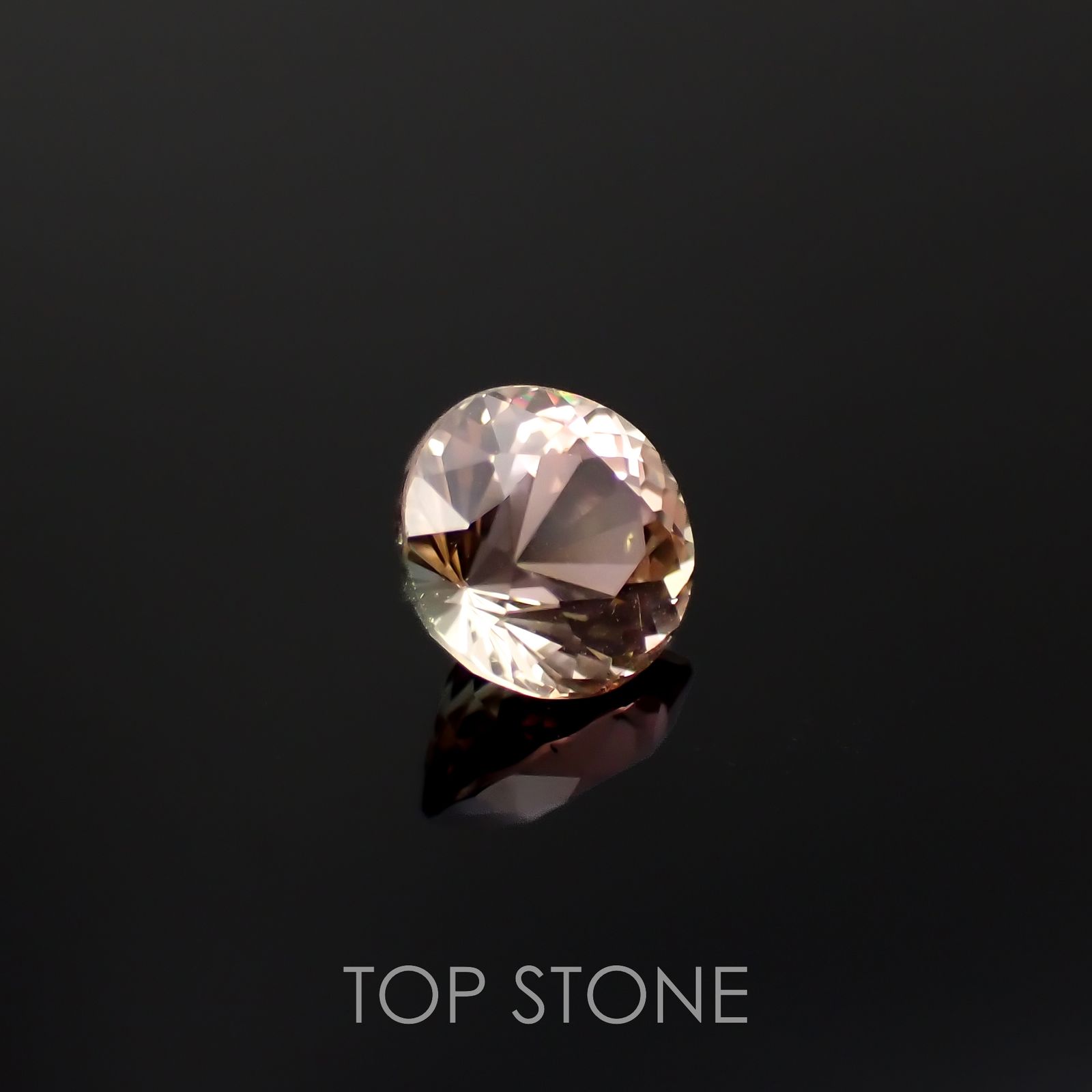 バイカラートルマリン(宝石名トルマリン)ルワンダ産 1.69ct 識別済[221119008]7.5x7.4mm前後