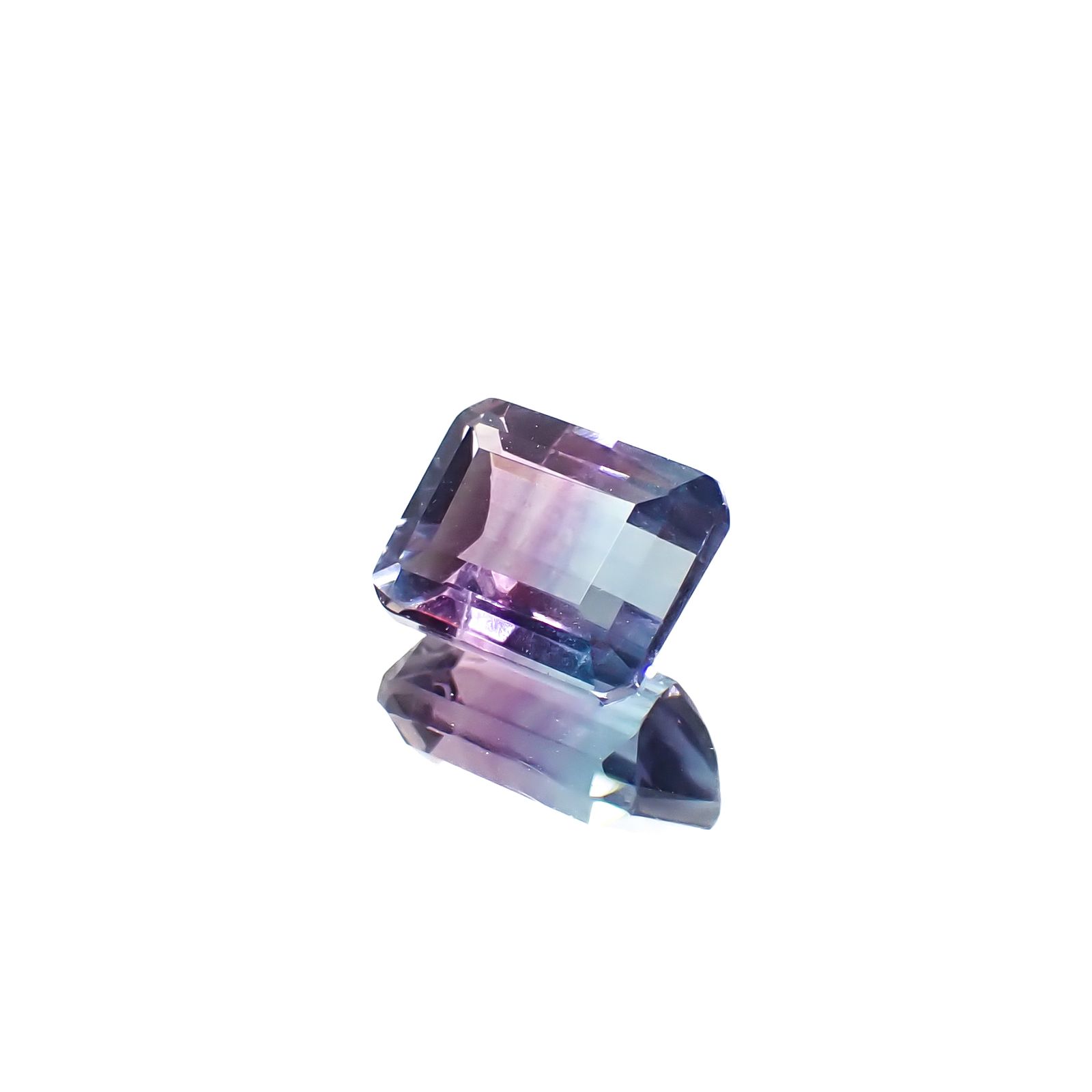 パーティカラーフローライト フルオレッセンス ブラジル産 2.97ct[240828643]8.9x6.9mm前後