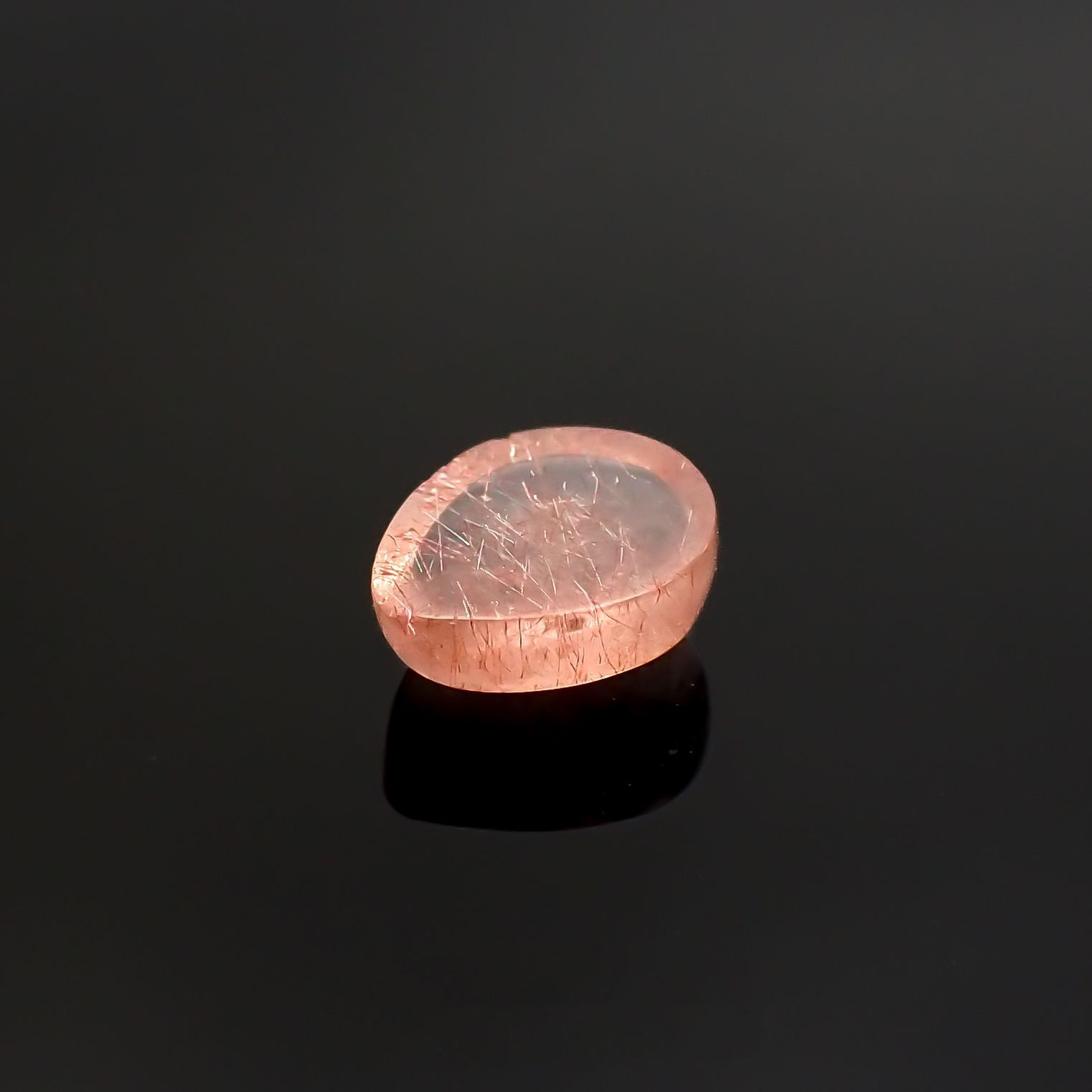 ストロベリークォーツ カザフスタン産 1.24ct[220616689]8x6.7mm前後
