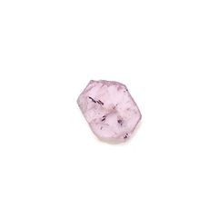 トラピッチェピンクサファイア 原石スライス パキスタン・カシミール地方産 0.48ct[240627852]6.9x5.2mm前後