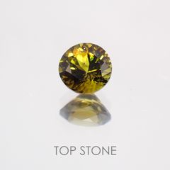 エピドート  ソーティング付き パキスタン産 ルース 0.192ct[21059604]3.5×3.5mm前後
