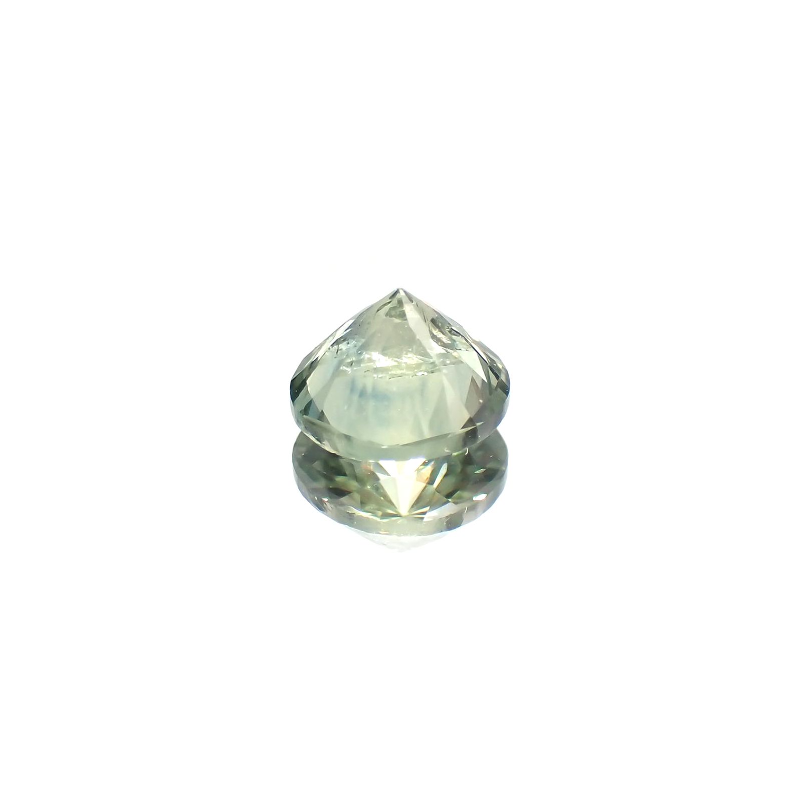 モンタナサファイア(宝石名サファイア) アメリカ・モンタナ州産 0.65ct 識別済[250712112]5×5mm前後