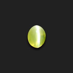 クリソベリルキャッツアイ スリランカ産 0.32ct[230119796]3.9x3.2mm前後