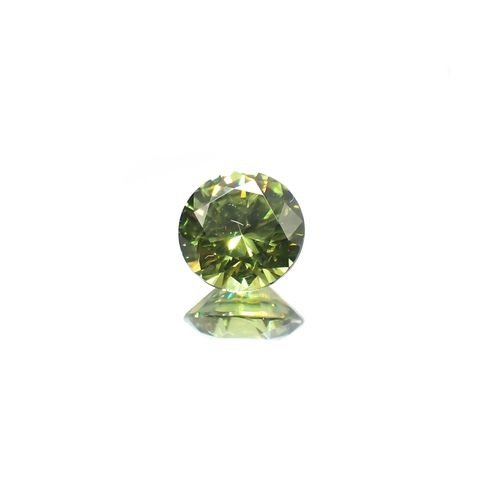 デマントイドガーネット(宝石名デマントイド・ガーネット) ロシア産 0.336ct ソ付(彩珠)[210712127]4.1×4.1mm前後
