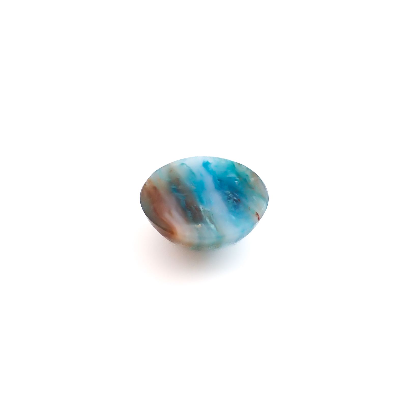 ブルーオパール ペルー産 1.75ct / 8.8x8.8mm前後 [260933093]