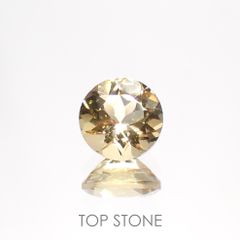 イエローベリル(宝石名イエロー・ベリル)ブラジル産 1.16ct 識別済[211113648]6.9x6.9mm前後