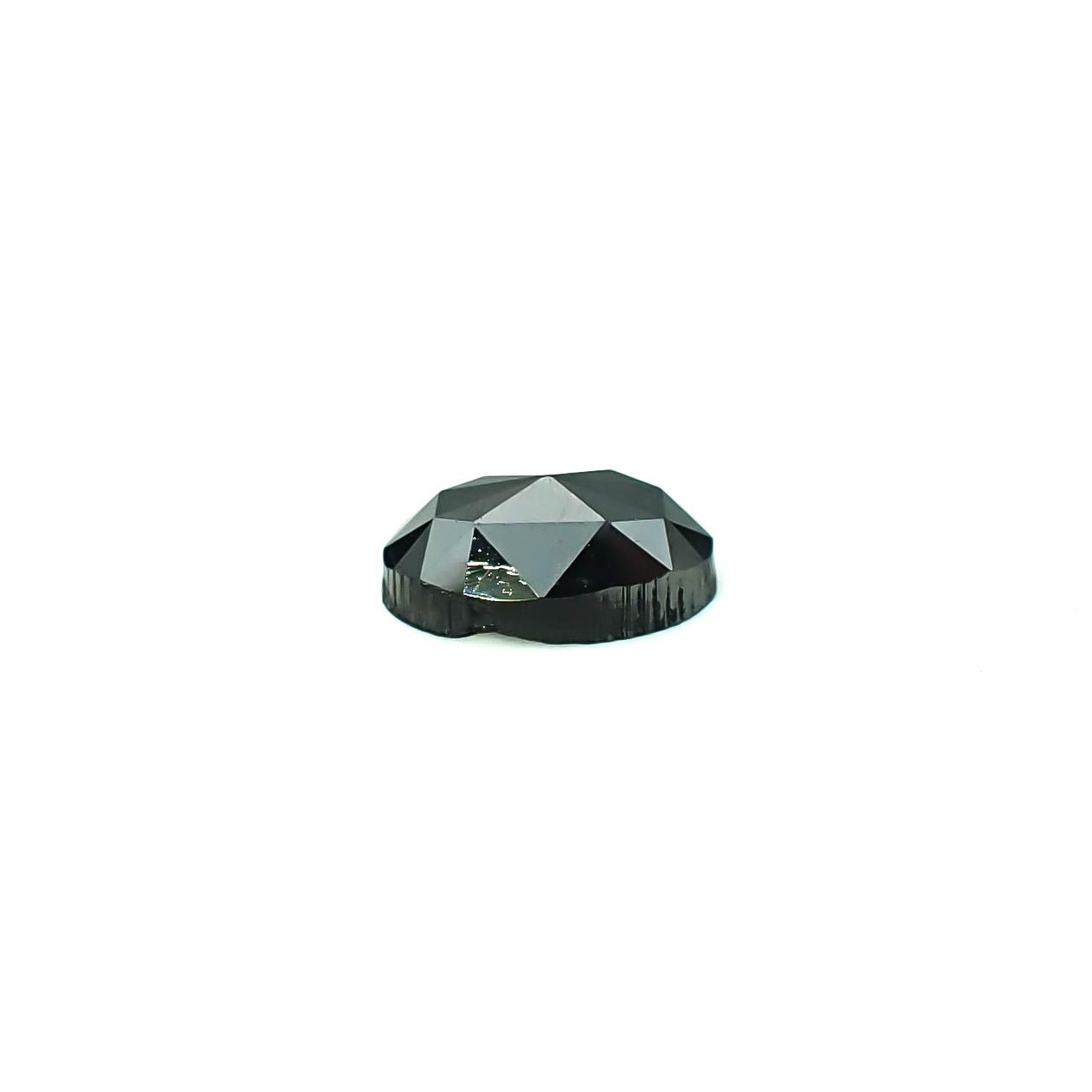 ◇ローズカット◇ブラックダイヤモンド ジンバブエ産 0.58ct / 6.2x4.2mm前後 [251131323]