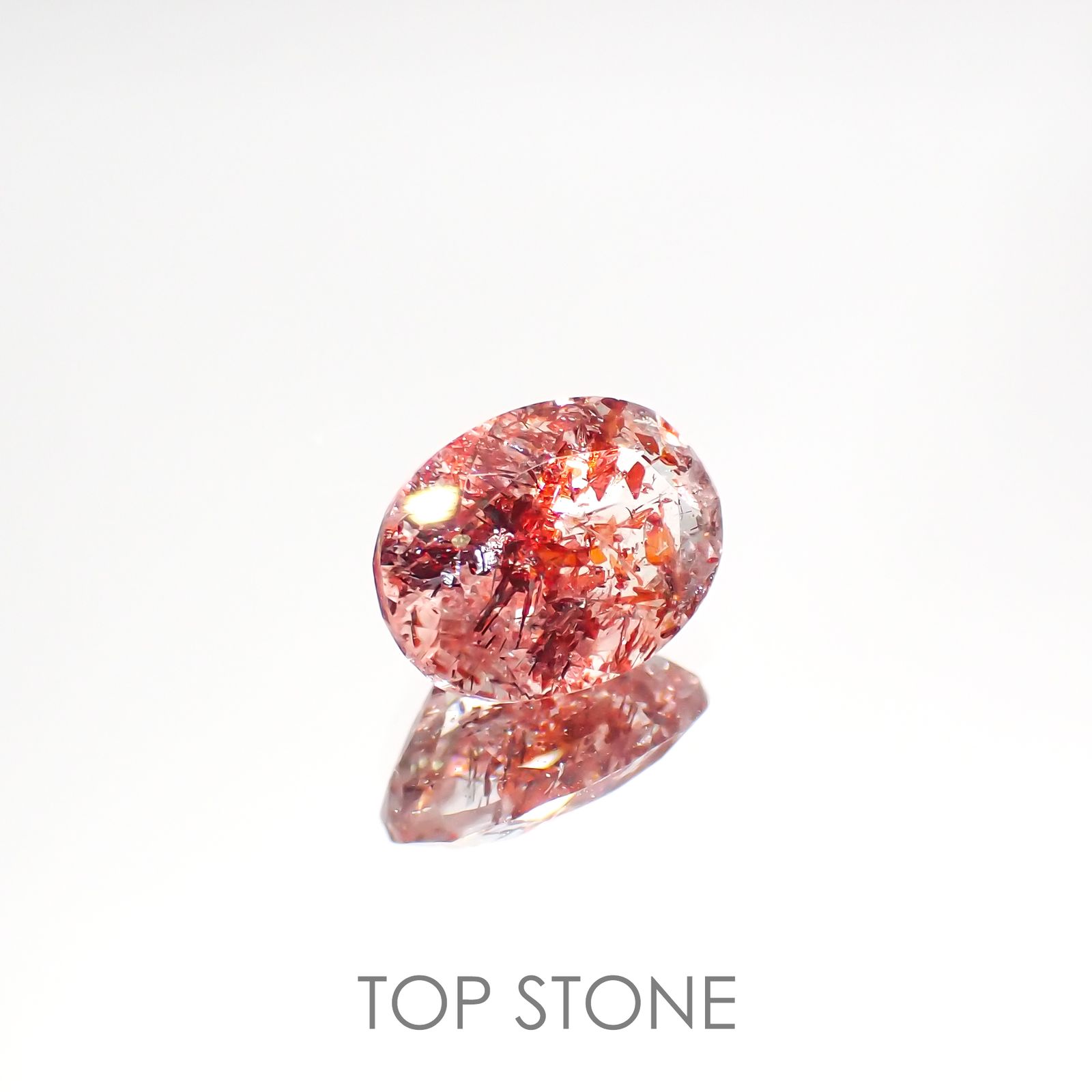 ファイヤークォーツ ナイジェリア産 1.68ct[220114764]9.2x6.8mm前後