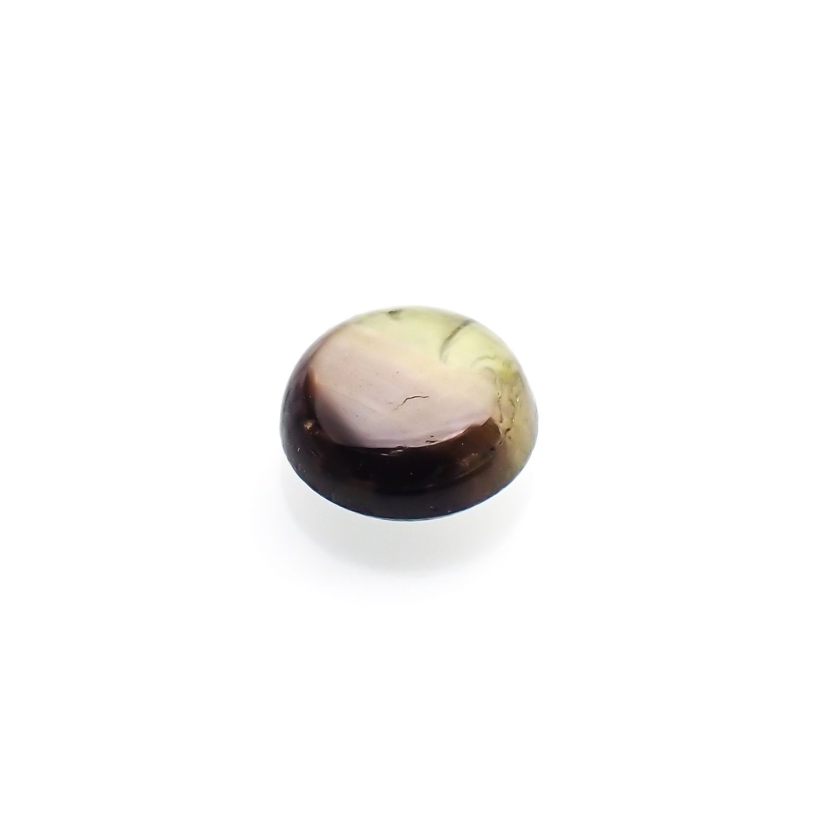 ゴールドシーンサファイア(宝石名シーン・サファイア)ケニア産 識別済 0.50ct / 4.6x4.5mm前後 [260816218]