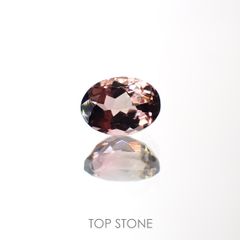 パーティカラートルマリン(宝石名パーティカラード・トルマリン) ブラジル/アフリカ産 0.94ct 識別済[211013571]6.8×5mm前後