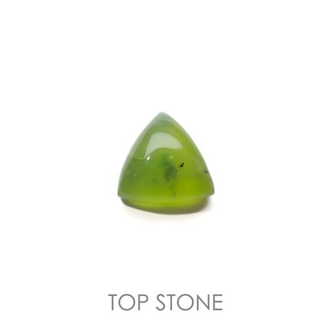 グリーンオパール ブラジル・アマゾン産 1.71ct[220917894]8.7x8.7mm前後