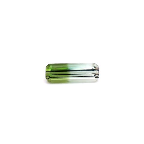 バイカラートルマリン アフガニスタン産 1.37ct / 10.8x3.7mm前後 [260932770]
