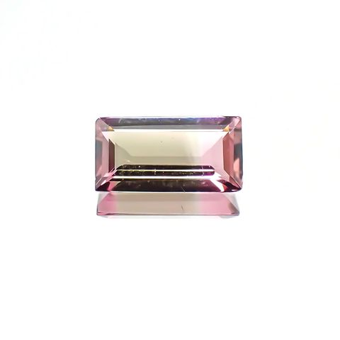 バイカラートルマリン(宝石名バイカラー・トルマリン)ブラジル産 0.70ct 識別済[231124212]8.1x4.3mm前後