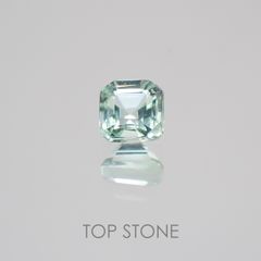 ミントベリル(宝石名グリーン・ベリル) ブラジル産 0.18ct 識別済[21059709]3.5×3.5mm前後