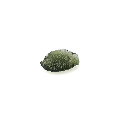 モルダバイト 原石 発見地：旧チェコスロバキア 3.97ct [241029297]15.2x11.5mm前後