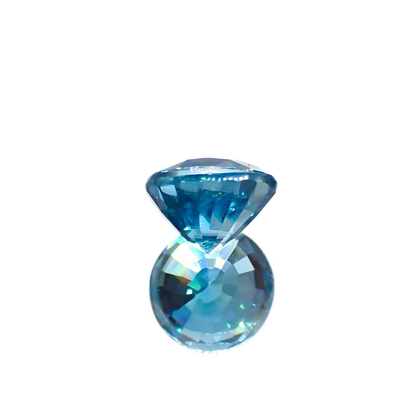 ラタナキリブルージルコン カンボジア産 1.33ct[220917930]5.8x5.8mm前後