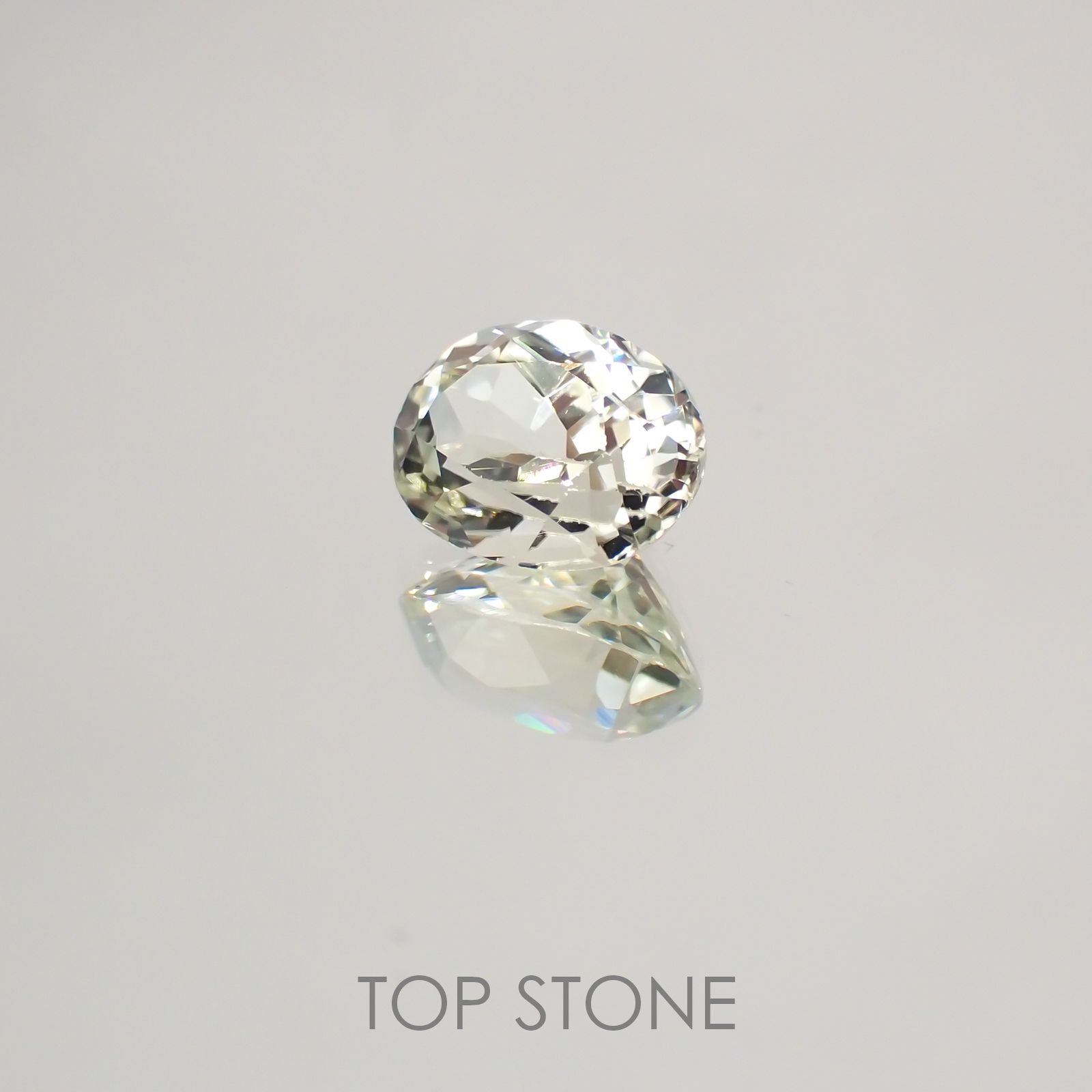 シリマナイト(宝石名シリマナイト) インド産 1.56ct 識別済[210810685]8×6.2mm前後