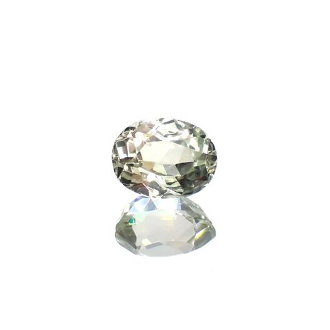 シリマナイト(宝石名シリマナイト)インド産 識別済 1.82ct / 8x6.2mm前後 [260618463]
