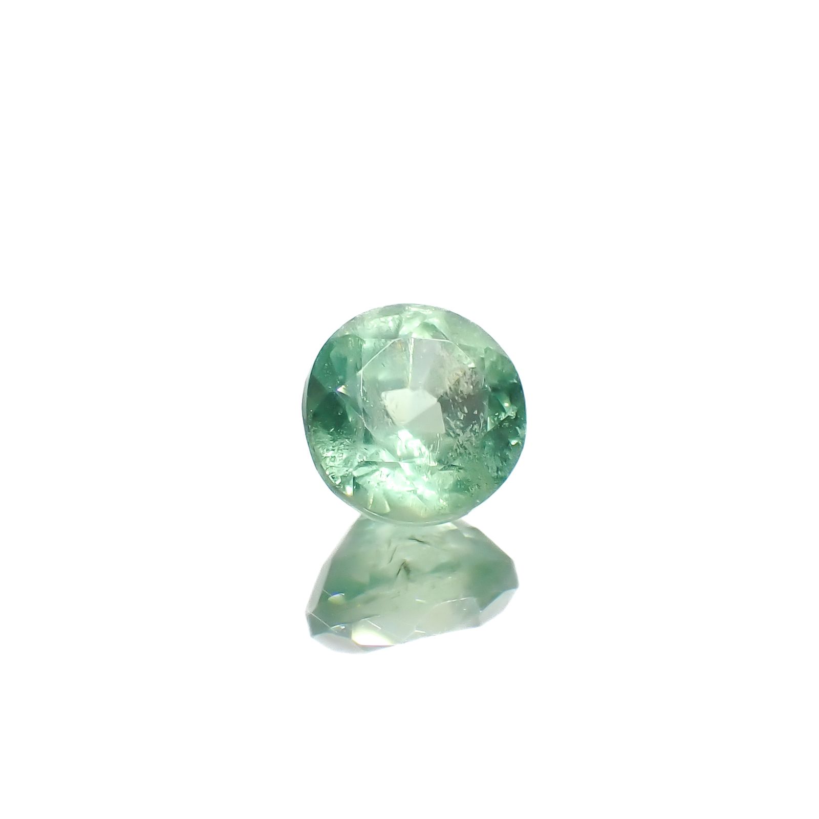 グリーンカイヤナイト タンザニア産 1.19ct[240928810]6x5.9mm前後