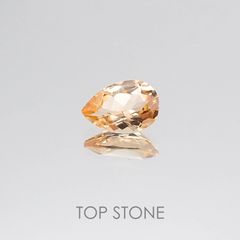 インペリアルトパーズ ブラジル産 ルース 0.47ct[20084376]6.3×4.3mm前後