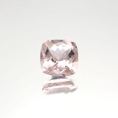 モルガナイト(宝石名モルガナイト)ナイジェリア産 1.25ct 識別済[220717068]7.1x7.1mm前後