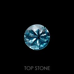 ◇甲州貴石切子Plus Three◇ブルージルコン(宝石名ジルコン) カード付き カンボジア産 1.84ct[210913351]7.1×7.1mm前後
