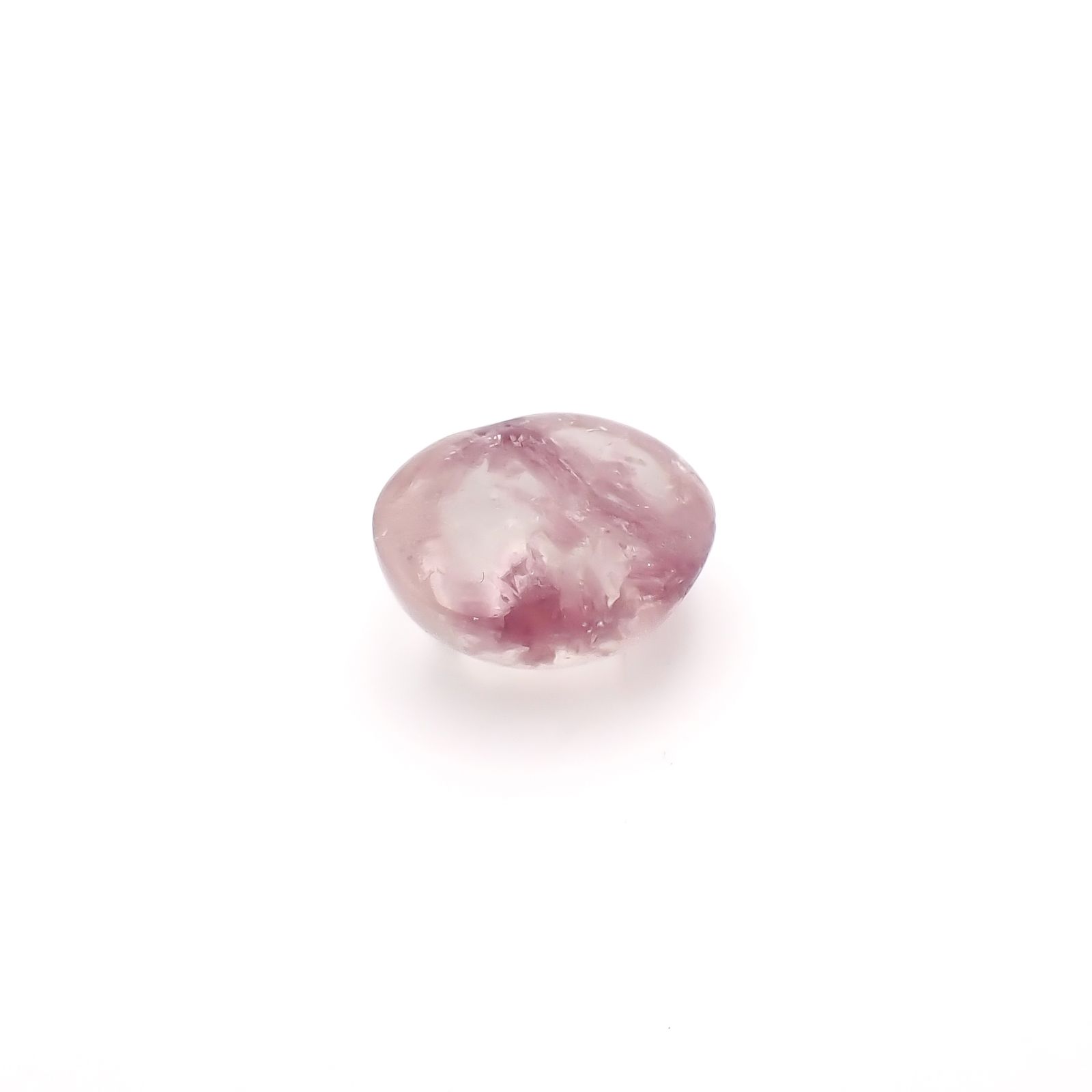 レピドライトインクォーツ ブラジル・ミナスジェライス州産 11.29ct / 15.7x13mm前後 [260331881]