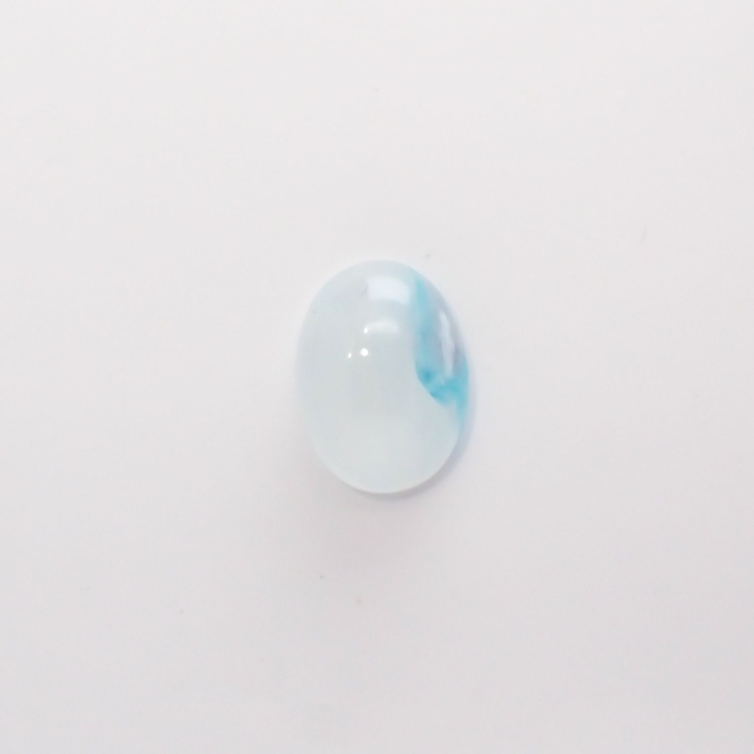 パライバトルマリンインクォーツ(宝石名トルマリンインクォーツ/別名パライバ・トルマリンインクォーツ) ブラジル産 1.12ct 識別済[210711995]8×6mm前後