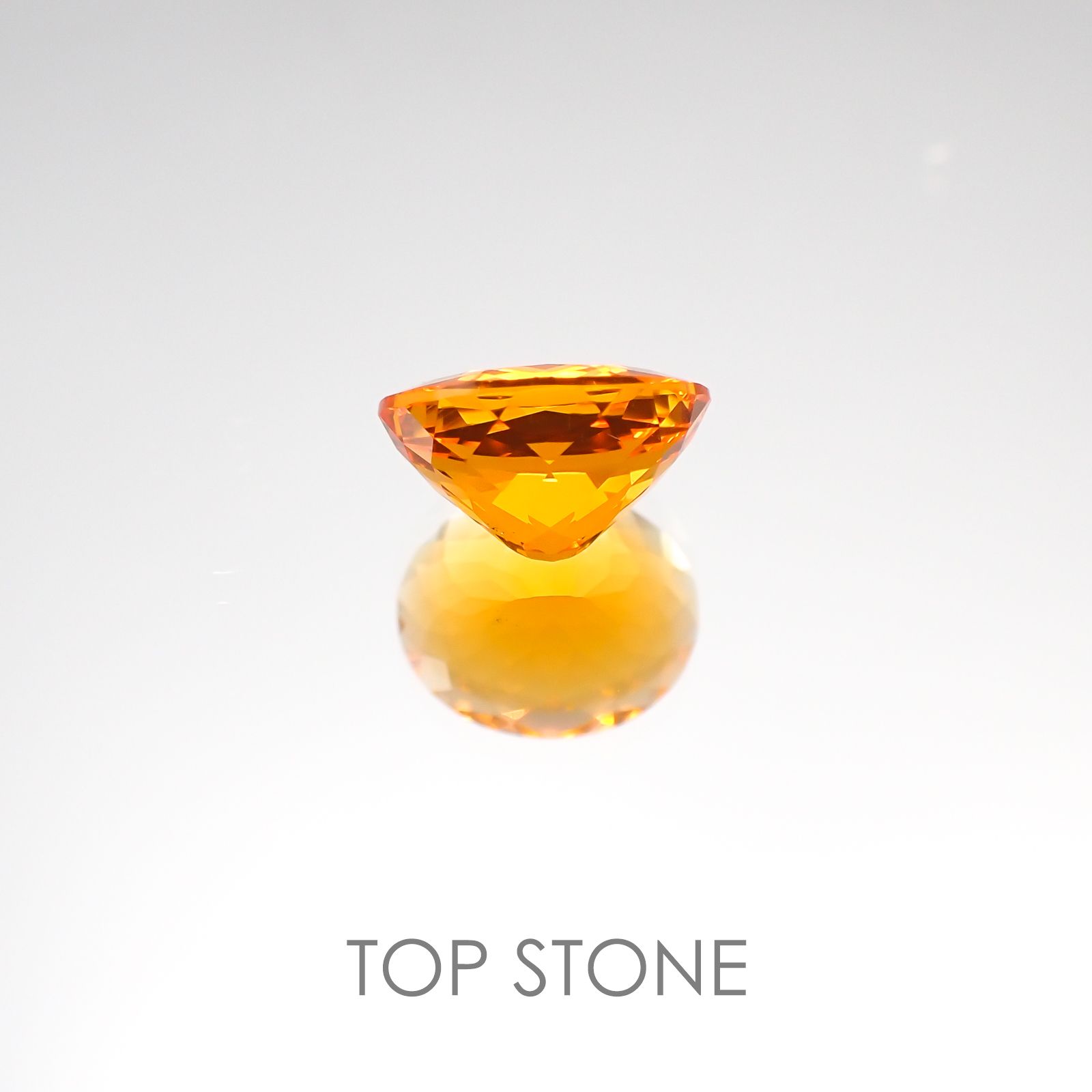 ファイヤーオパール(宝石名ファイヤー・オパール) メキシコ産 1.38ct 識別済[20117523]9.1×7.5mm前後