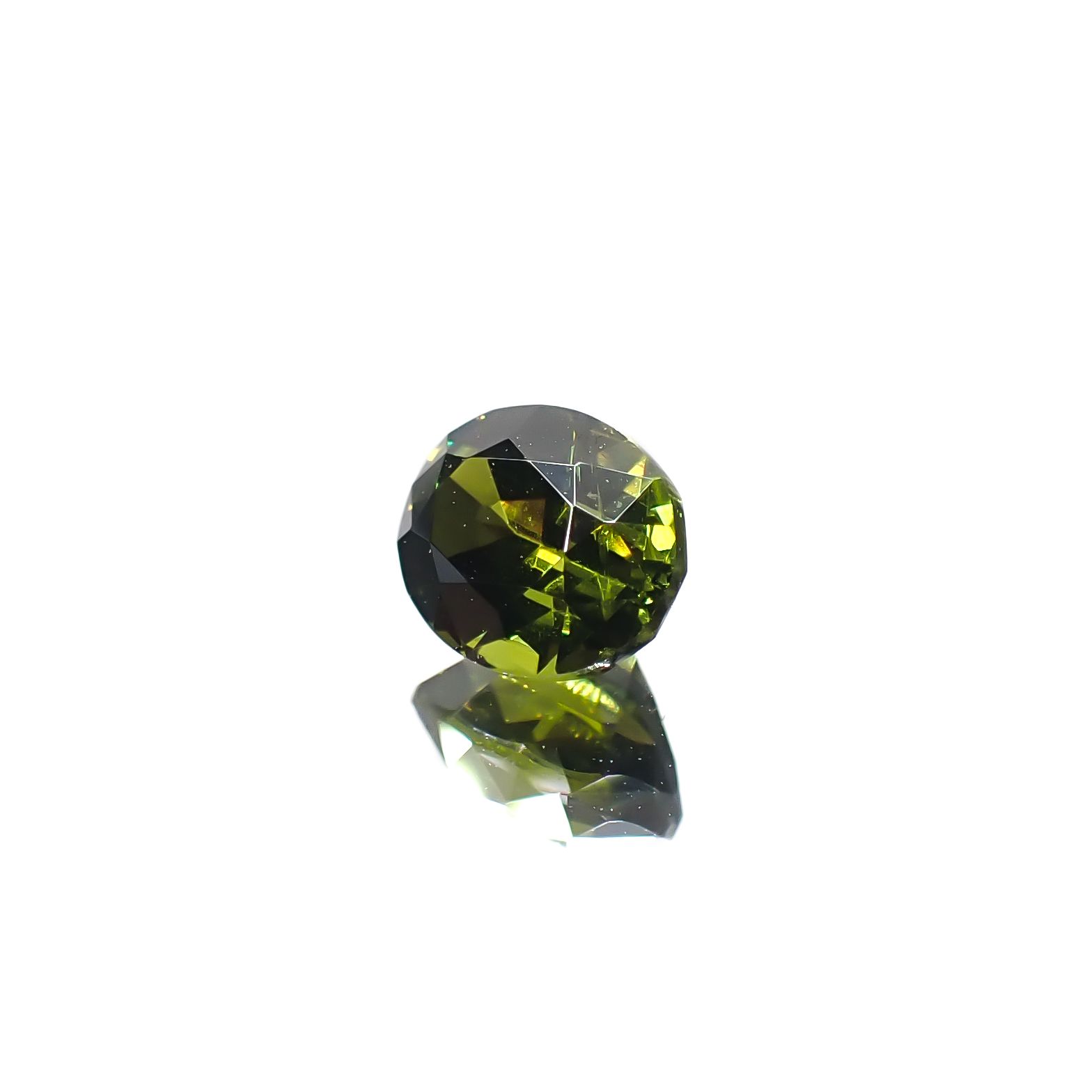 グリーンジルコン スリランカ/カンボジア産 0.93ct[240929089]6x4.9mm前後