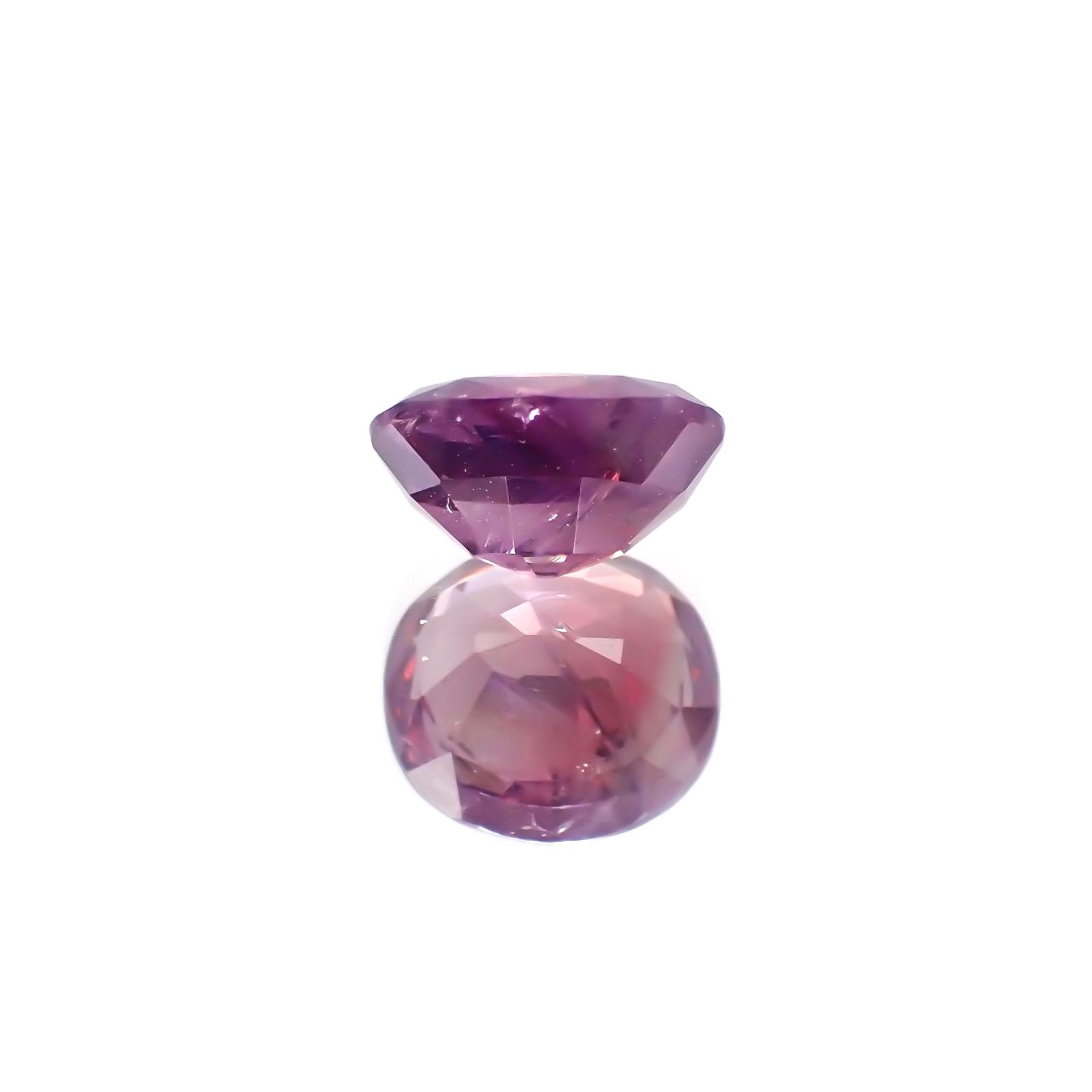 パープルサファイア(宝石名バイオレット・サファイア) カシミール地方産 2.025ct ソ付(彩珠)[210310237]7.7×7.1mm前後
