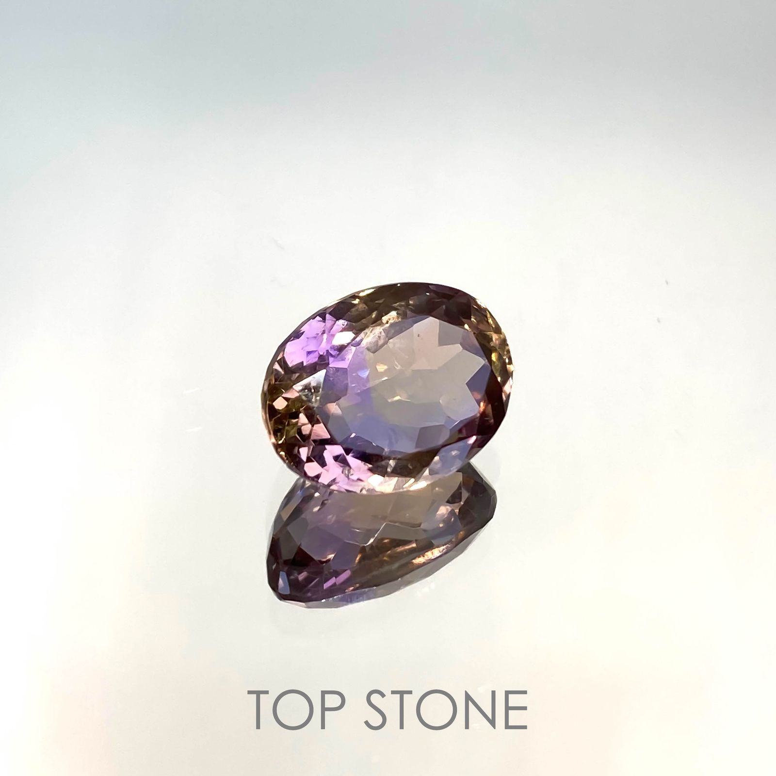 アメトリン ブラジル産 7.72ct[221018589]14x10.6mm前後