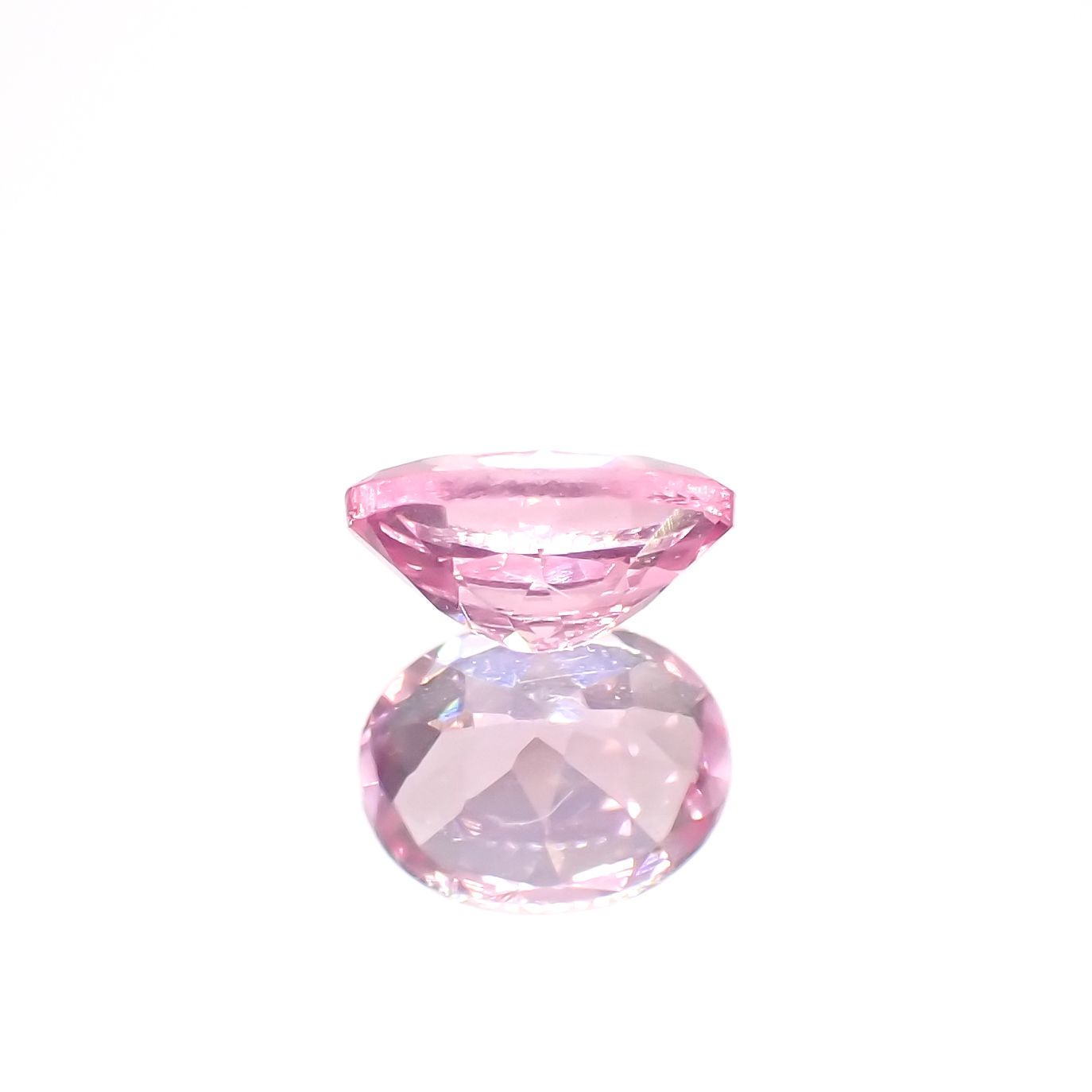 シルキーピンクスピネル タンザニア産 0.38ct[230421569]4.9x3.9mm前後