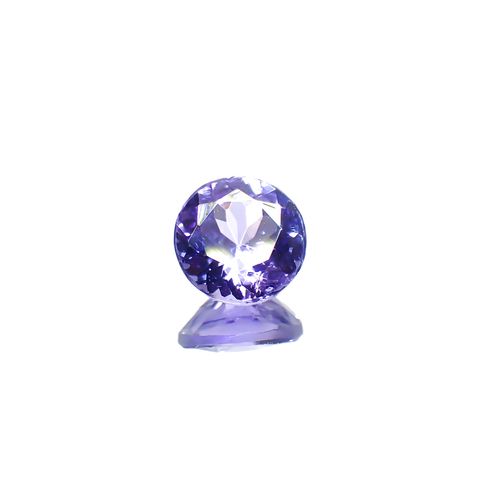 タンザナイト(宝石名タンザナイト)タンザニア産 0.65ct 識別済[240628328]5.6x5.6mm前後