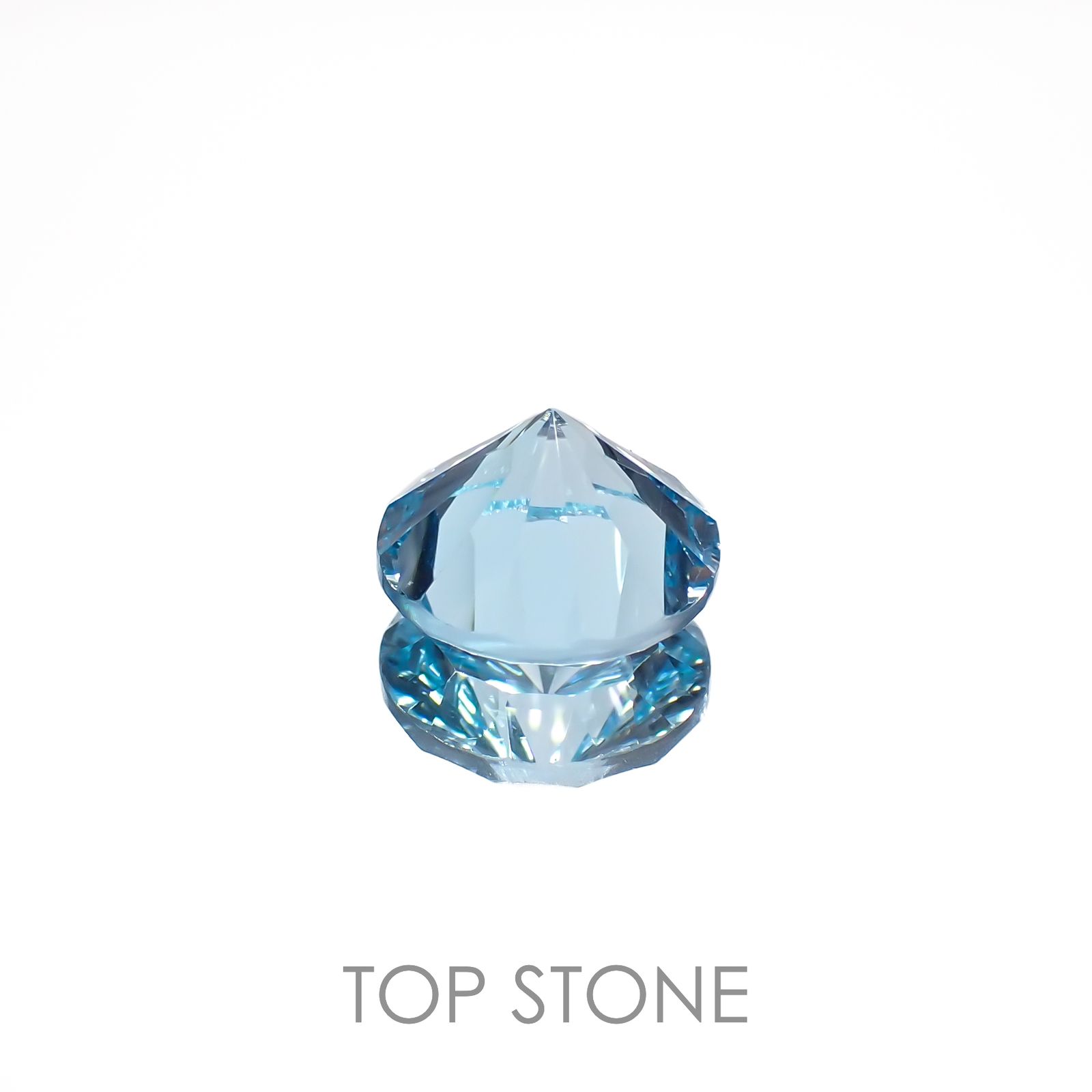 ブルートパーズ ブラジル産 4.31ct[221219344]9.9x9.9mm前後
