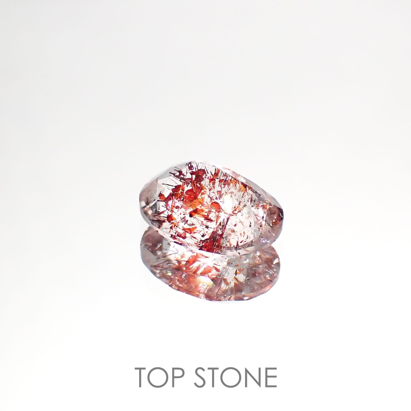 ファイヤークォーツ ナイジェリア産 2.03ct[220114747]10x7.7mm前後