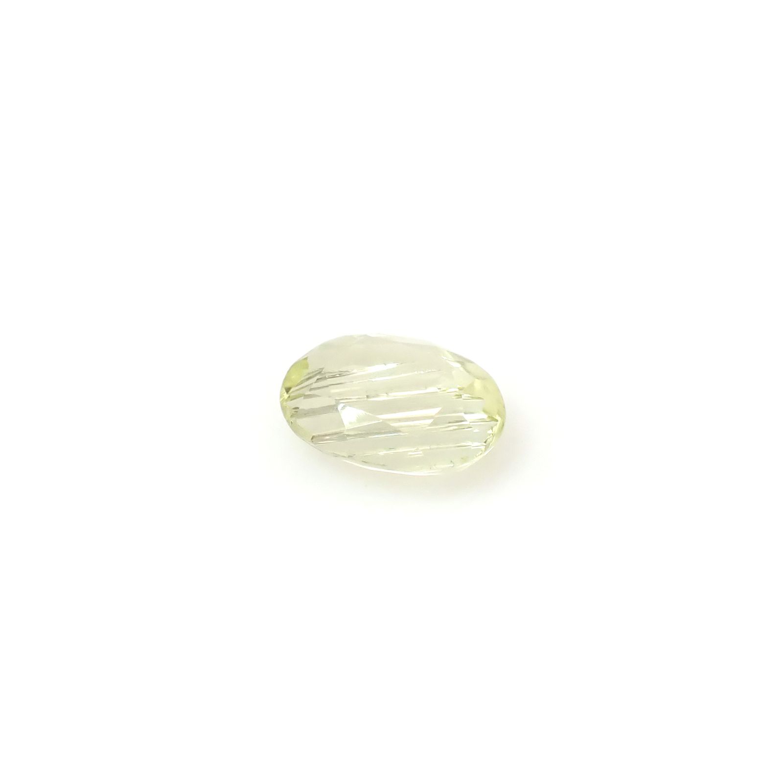 ◇甲州貴石切子Plus Three◇シリマナイト カード付き(宝石名シリマナイト)インド産 1.39ct 識別済[250630489]8.9x7mm前後