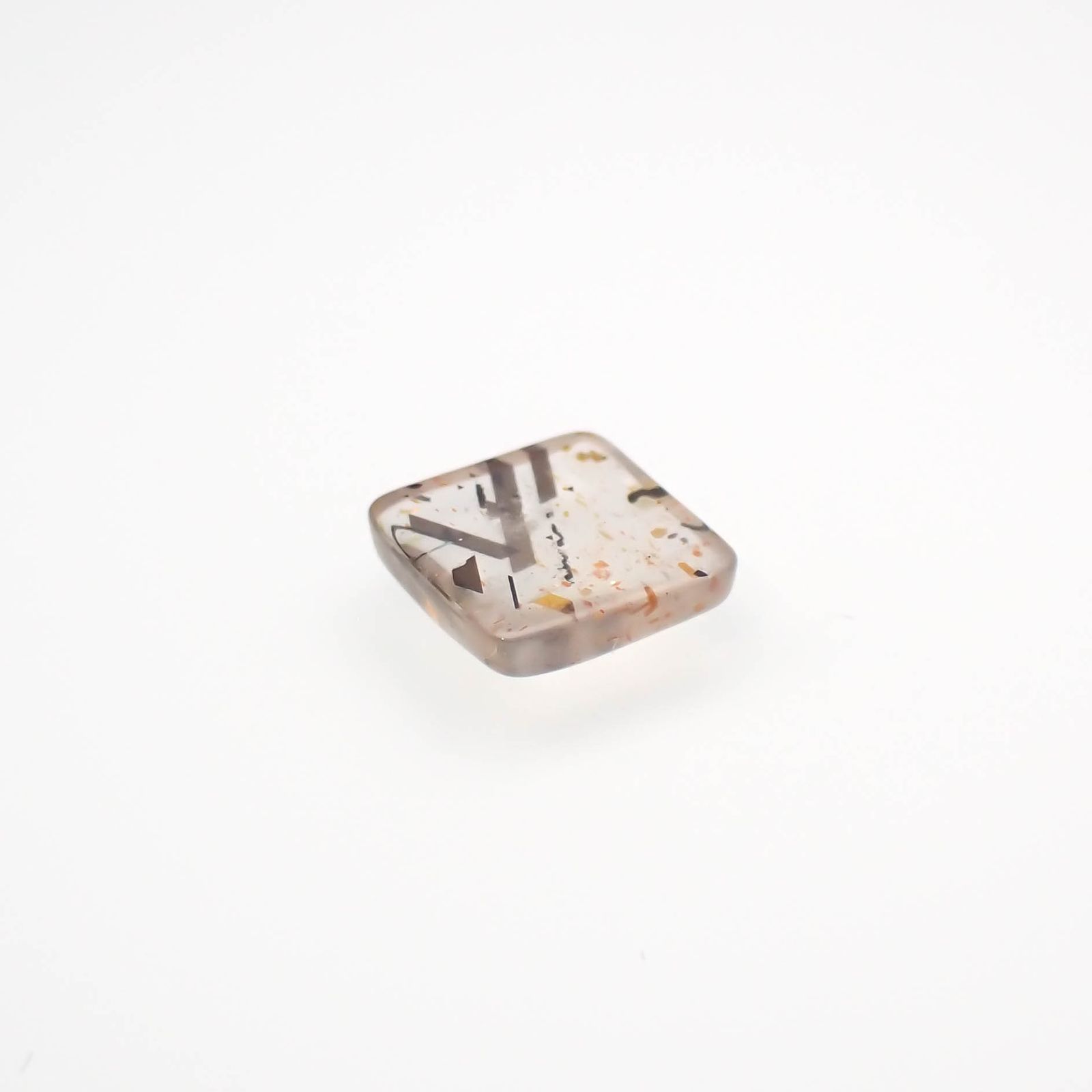 レインボーラティスサンストーン オーストラリア産 0.84ct[230321098]6.4x6.4mm前後