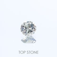アイスライムブルーサファイア(宝石名サファイア)マダガスカル/オーストラリア産 0.26ct 識別済[220817368]3.9x3.8mm前後