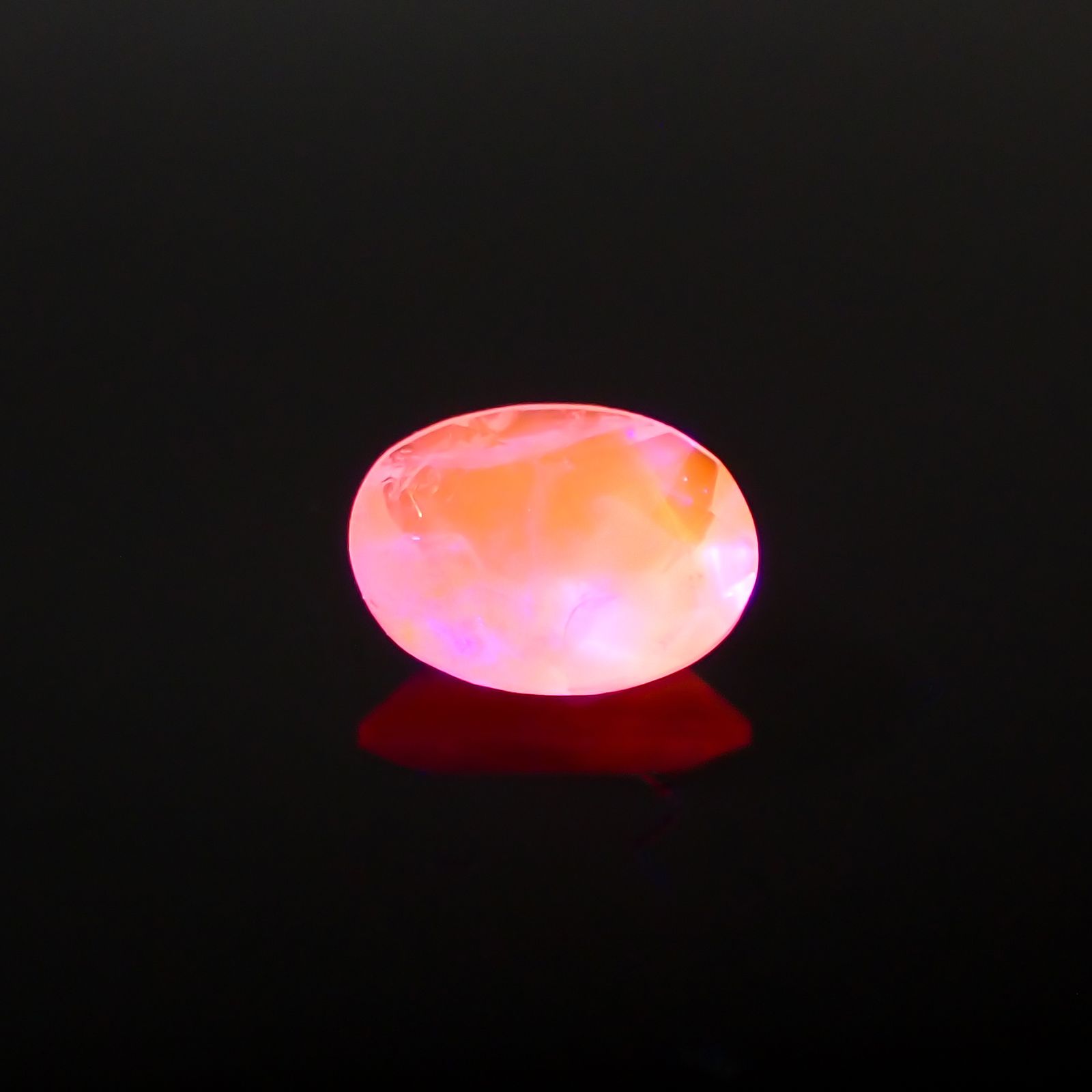 ハックマナイト(宝石名ハックマナイト)アフガニスタン産 0.41ct [230923358]6.5x4.8mm前後