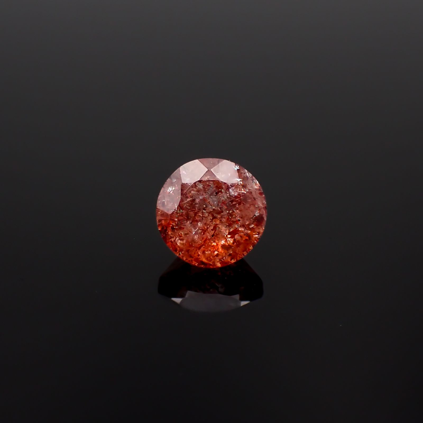 ファイヤークォーツ ナイジェリア産 2.50ct[240326726]8.9x8.9mm前後