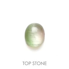 バイカラートルマリンキャッツアイ ブラジル産 0.77ct[221018609]6x4.9mm前後